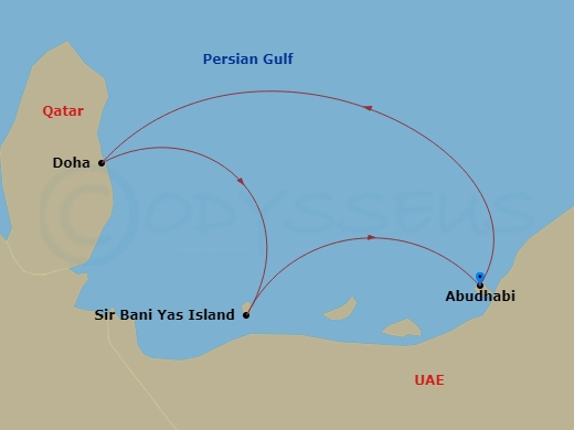 عروض كروز الخليج 4 ايام تبدأ من ابوظبي