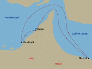 عروض كروز الخليج العربي تبدأ من دبي 8 ايام