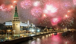 ليلة رأس السنة في مدينة سانت بطرسبرغ